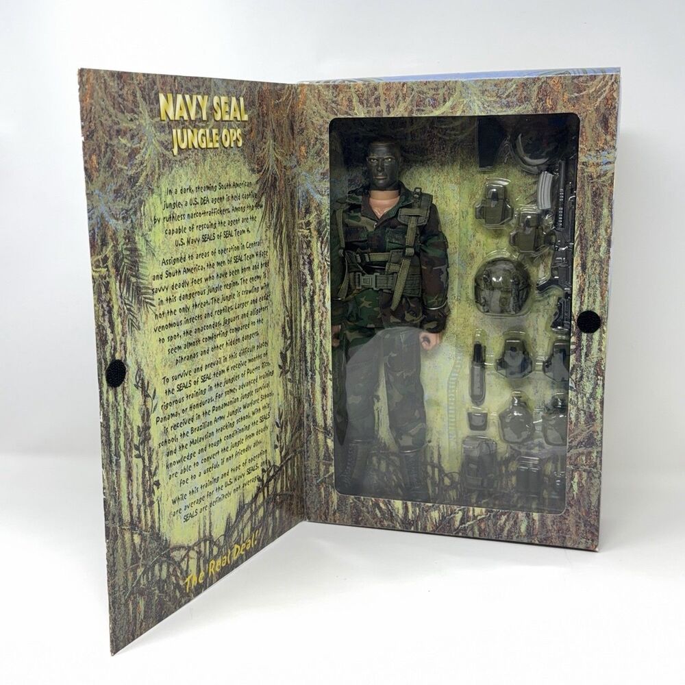 21st Century Toys Ultimate Soldier Navy SEAL Jungle Ops Action Figure New